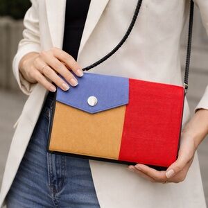 Renaud Pellegrino Vintage Paris Colorblock Evening Bag